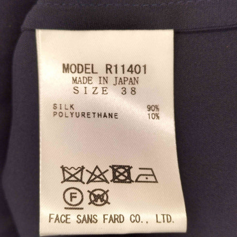 FACE SANS FARD ボウタイブラウス レディース JPN:38