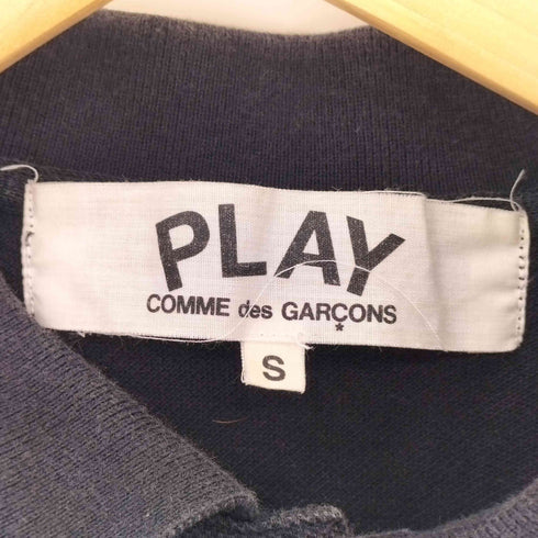 プレイコムデギャルソン PLAY COMME des GARCONS ハートワッペン S/S ポロシャツ メンズ S