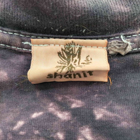 shanit erogoa プリント タイダイ 総柄 Tシャツ メンズ