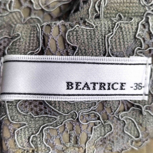 ベアトリス BEATRICE レースデザイン タイトスカート レディース JPN:36