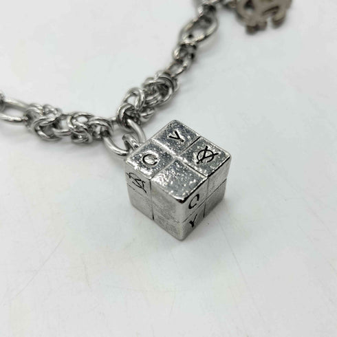 オーワイ OY CUBE LOGO NECKLACE キューブ ロゴ デザイン ネックレス メンズ