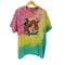 キャラクタープリント タイダイ 総柄 Tシャツ メンズ import:XL
