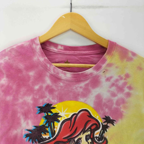 キャラクタープリント タイダイ 総柄 Tシャツ メンズ import:XL