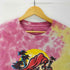 キャラクタープリント タイダイ 総柄 Tシャツ メンズ import:XL