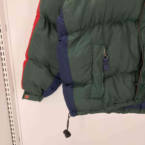 トミーヒルフィガー TOMMY HILFIGER ロゴ ワッペン アームライン ダウン ジャケット メンズ import:XL