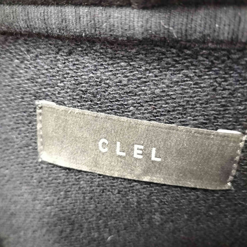 クレイル CLEL Heavy Weight Logo Embroidered Full-Zip Hoodie ヘビーウェイト ロゴ刺繍フルジップパーカー メンズ JPN:L