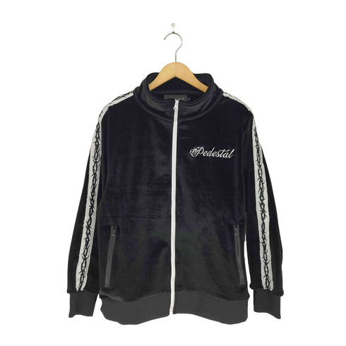 PEDESTAL VELOUR TRACKSUITS JACKET street メンズ L