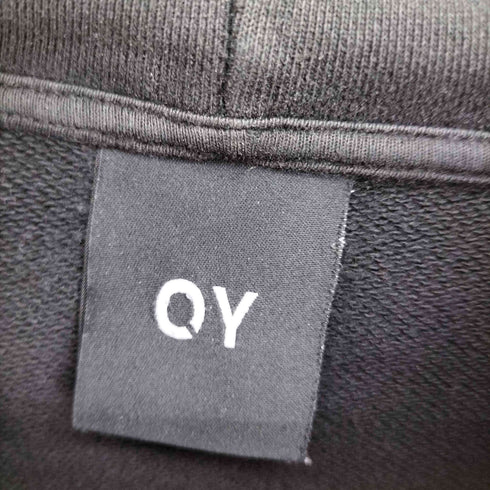 オーワイ OY グラフィック 両面ロゴプリント ダブルジップアップパーカー メンズ import:L