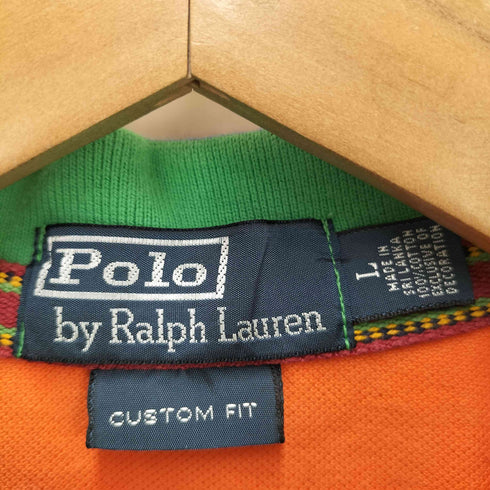 ポロバイラルフローレン Polo by RALPH LAUREN ポニー刺しゅう ポロシャツ メンズ JPN:L