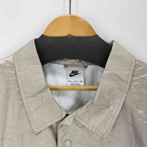 ナイキ NIKE シワ加工 ナイロンコーチジャケット メンズ JPN:XXL