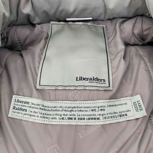 リベレイダース Liberaiders EXPEDITION JACKET II エクスペディション パファー ジャケット メンズ JPN:L