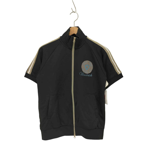 ウールリッチ WOOLRICH 刺繍ロゴ 半袖 ジャージ トラックジャケット メンズ M