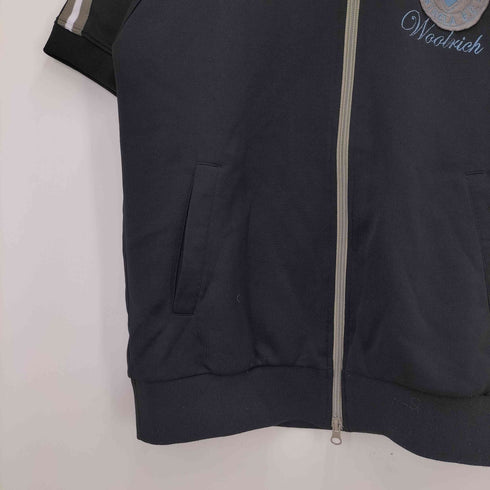 ウールリッチ WOOLRICH 刺繍ロゴ 半袖 ジャージ トラックジャケット メンズ M