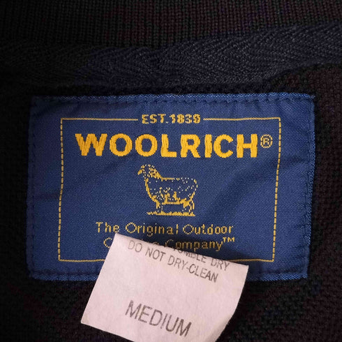 ウールリッチ WOOLRICH 刺繍ロゴ 半袖 ジャージ トラックジャケット メンズ M