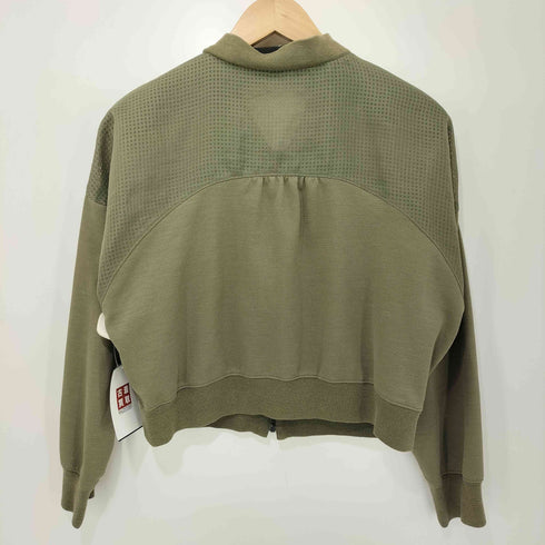Greenwich Avenue リネン シアー メッシュ 切替 ブルゾン レディース JPN:9号