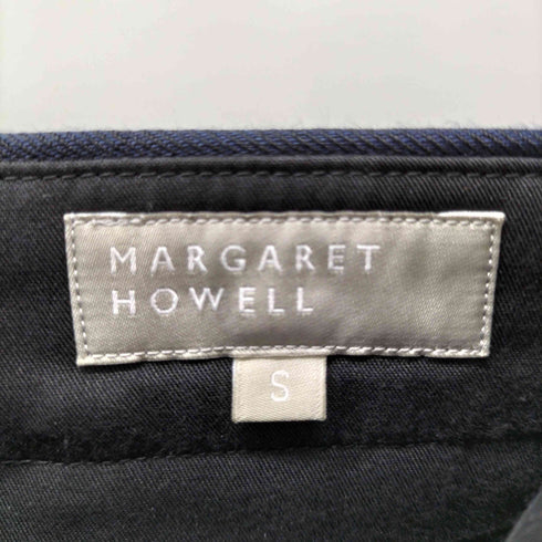 マーガレットハウエル MARGARET HOWELL リネン100 ヘリンボーン スラックス メンズ JPN:S