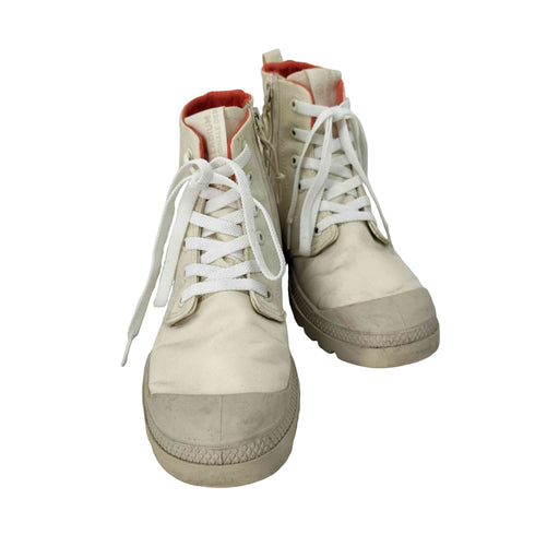パラディウム PALLADIUM PAMPA HI SEEKER サイドジップ付防水スニーカー レディース JPN:23.5