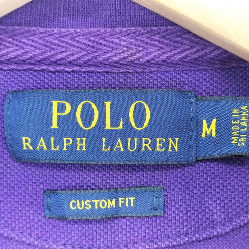 ポロラルフローレン POLO RALPH LAUREN ビッグポニー エンブレム刺繍 バイカラー ポロシャツ メンズ import:M