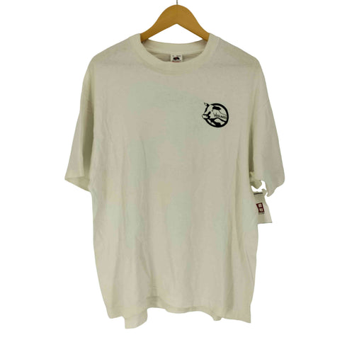フルーツオブザルーム FRUIT OF THE LOOM 90S シングルステッチ Wieland Clan&Herd アニマル プリント クルーネックTシャツ メンズ import:XL