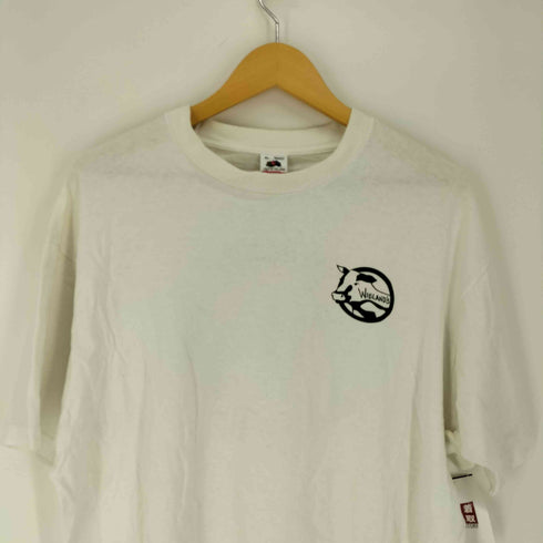 フルーツオブザルーム FRUIT OF THE LOOM 90S シングルステッチ Wieland Clan&Herd アニマル プリント クルーネックTシャツ メンズ import:XL