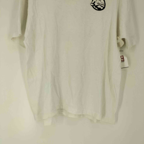 フルーツオブザルーム FRUIT OF THE LOOM 90S シングルステッチ Wieland Clan&Herd アニマル プリント クルーネックTシャツ メンズ import:XL