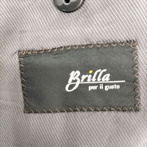 ブリッラペルイルグースト BRILLA per il gusto 3Bテーラードジャケットパンツ セットアップ メンズ 44