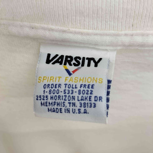 VARSITY 90S USA製 シングルステッチ プリントクルーネックTシャツ メンズ import:L