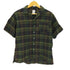 D.C.WHITE INDIAN CLERK SHIRTS GREEN インディアン チェック シャツ メンズ JPN:S