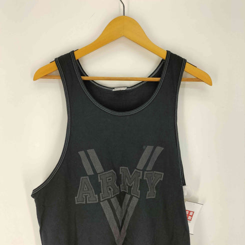 Lifesigns USA製 ARMY プリント タンクトップ メンズ import:L