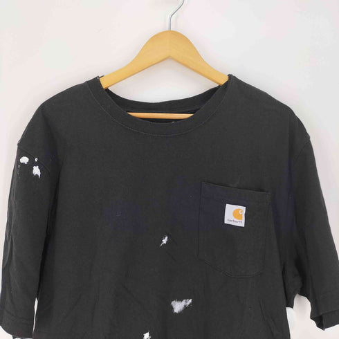 カーハート Carhartt 00S 胸ポケット ロゴパッチ クルーネックTシャツ メンズ import:L