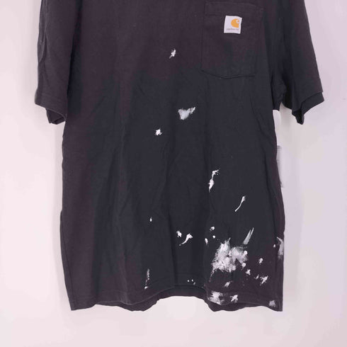 カーハート Carhartt 00S 胸ポケット ロゴパッチ クルーネックTシャツ メンズ import:L