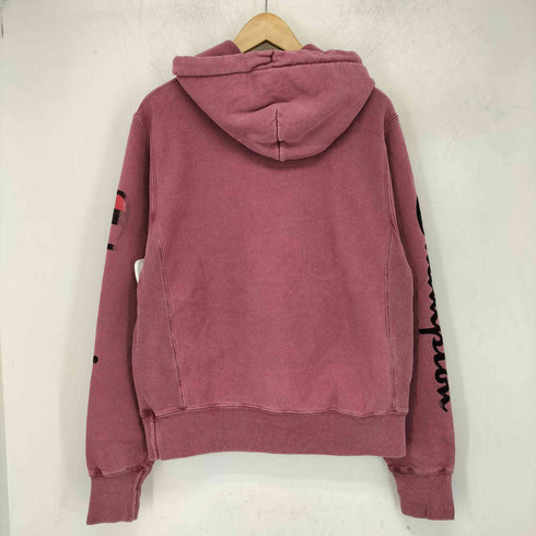 チャンピオン Champion 00s reverse weave スリーブプリント ロゴ刺繍 パーカー メンズ import:S
