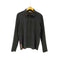 プラダ PRADA 90-00S SPORT イタリア製 スナップボタン コットン L/S ポロ シャツ メンズ import:M
