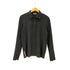 プラダ PRADA 90-00S SPORT イタリア製 スナップボタン コットン L/S ポロ シャツ メンズ import:M