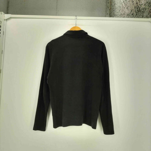 プラダ PRADA 90-00S SPORT イタリア製 スナップボタン コットン L/S ポロ シャツ メンズ import:M