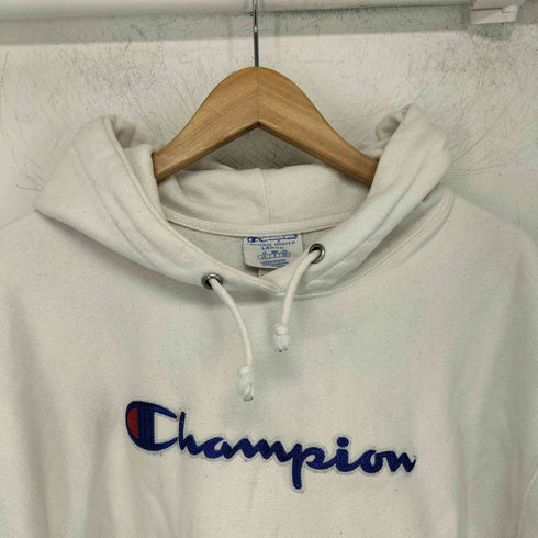 チャンピオン Champion 00s reverse weave ロゴ刺繍 パーカー レディース import:S