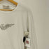 エンポリオアルマーニ EMPORIO ARMANI イタリア製 ストーン ロゴ L/S Tシャツ メンズ import:L