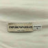 エンポリオアルマーニ EMPORIO ARMANI イタリア製 ストーン ロゴ L/S Tシャツ メンズ import:L