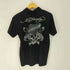 エドハーディー Ed Hardy スカル 両面ロゴプリント 鹿の子 ポロシャツ Y2K メンズ import:L