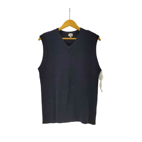 カルバンクラインジーンズ Calvin Klein Jeans コットン Vネック ニット ベスト メンズ import:L