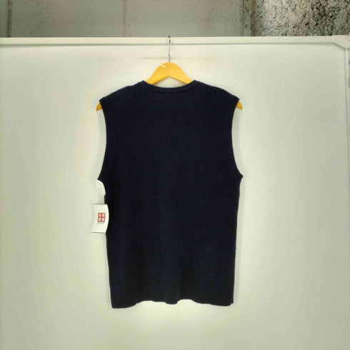 カルバンクラインジーンズ Calvin Klein Jeans コットン Vネック ニット ベスト メンズ import:L