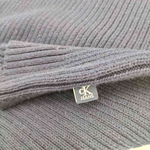 カルバンクラインジーンズ Calvin Klein Jeans コットン Vネック ニット ベスト メンズ import:L