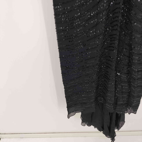 Jenny Packham シルク100 スパンコール キャミ ワンピース レディース UK:10