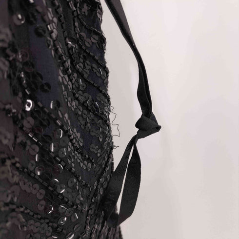 Jenny Packham シルク100 スパンコール キャミ ワンピース レディース UK:10