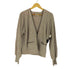 REVERE Cony Middlecott アクリル100% カーディガン メンズ 42