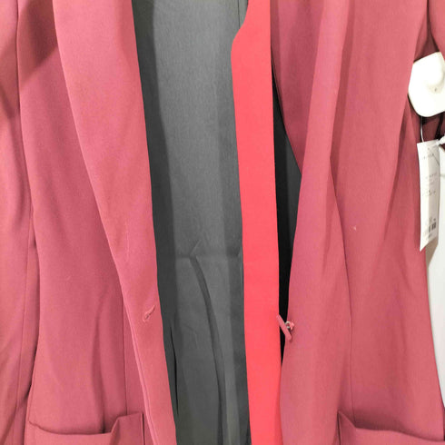 ALEXIS MABILLE 襟 リボン ロング丈 テーラードジャケット レディース FR:36