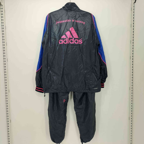 アディダス adidas マルチカラー パイピング ラグラン トラックジャケット + トラックジャケット セットアップ メンズ XO