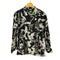 ディーゼル DIESEL S-KRUTZ 総柄 リングジップ 総柄 シャツジャケット メンズ import:XS