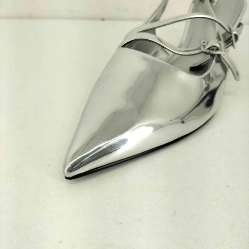 チャールズアンドキース CHARLES&KEITH アンクル ポインテッドトゥ パンプス レディース JPN:38