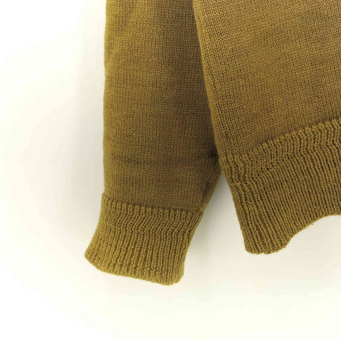 アナトミカ ANATOMICA 日本製 Vネック ウールニットセーター メンズ XL